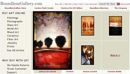 Online Art Gallery