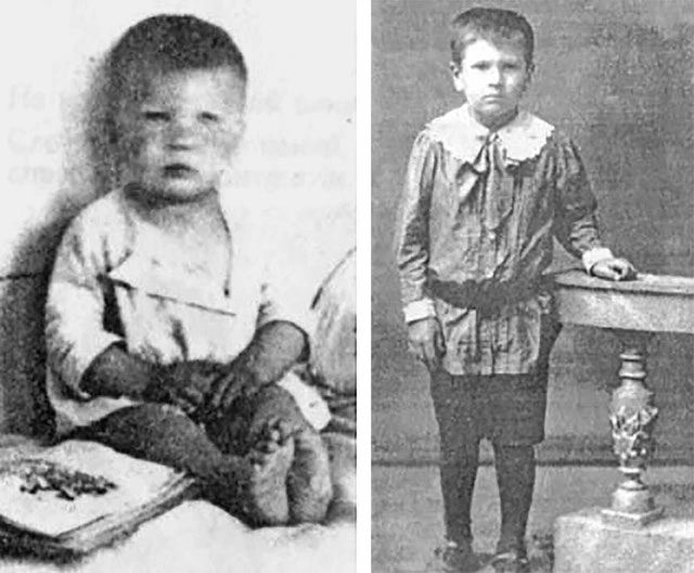 Lev Pontryagin in his early years.
