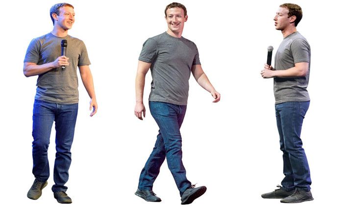 Mark Zuckerberg chose to develop the habit of wearing the same outfit every day.