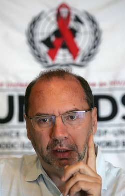 Mr. Peter Piot, head of UNAIDS
