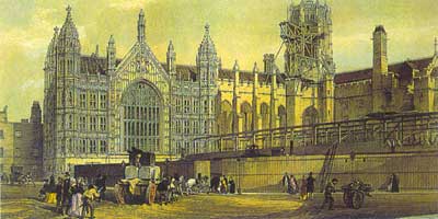 View across the Palace courtyard towards St Stephen's Gate
