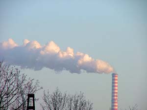 Smoke Stacks and Incinerators Related to Air Pollution