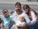 Steve Vaught during his journey