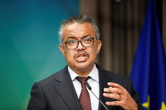 WHO Director-General Tedros Adhanom Ghebreyesus 