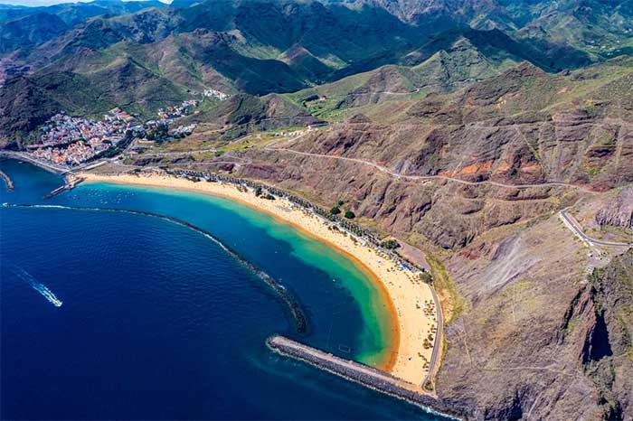The Canary Islands often import sand from Western Sahara to rebuild beaches.