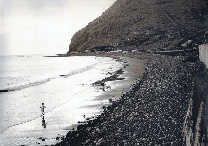 In the past, Playa de Las Teresitas was very different from the beach tourists see today.