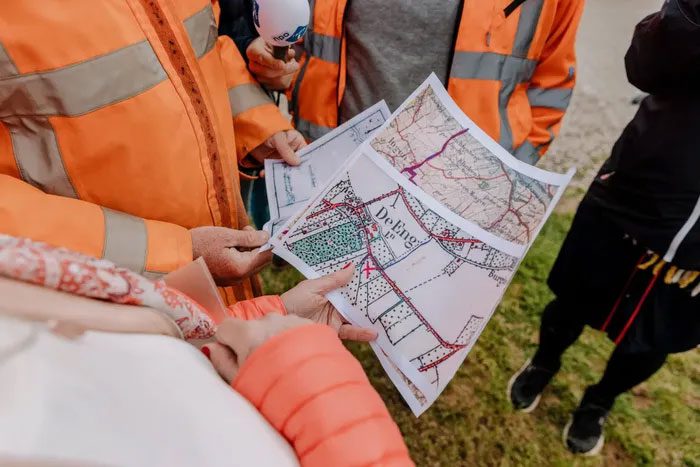 The map drawn by a Nazi soldier spurred the treasure hunt in the Netherlands.