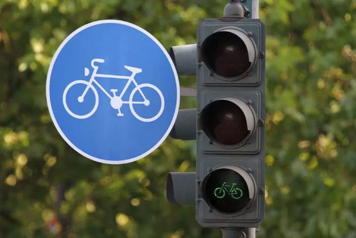 The Netherlands prioritizes bicycles over motor vehicles.