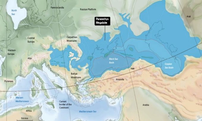 The Paratethys Sea was the largest superlake ever to exist on Earth.