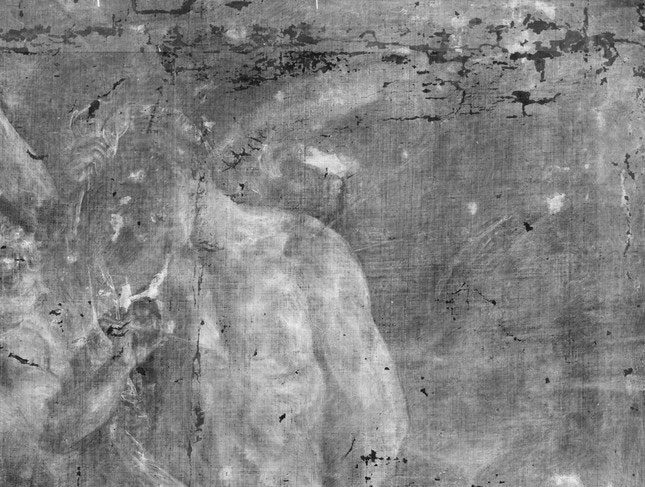 Experts conducted X-ray analysis to confirm the true identity of the painting.