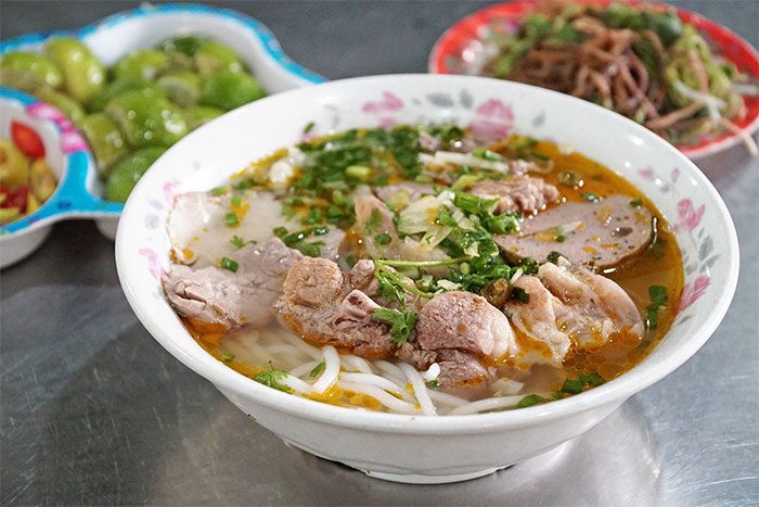 You can eat soupy dishes like pho or bun to naturally increase water intake.