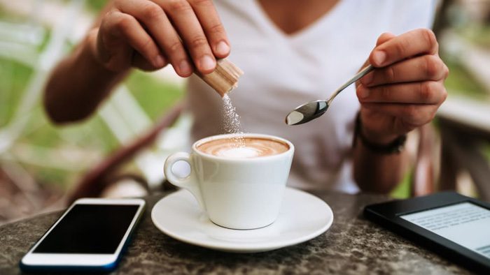Does the salt content in salted coffee affect health?