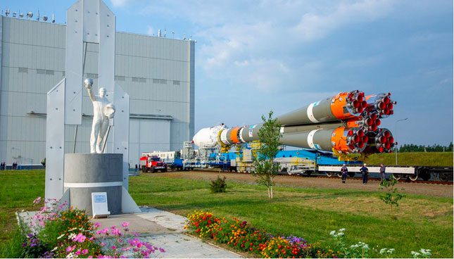 Luna 25 launches from Vostochny Cosmodrome.