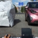 car thermal blanket helps cool the car in hot weather 128597
