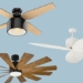 cat uses fan to help you sleep well while saving energy 127863