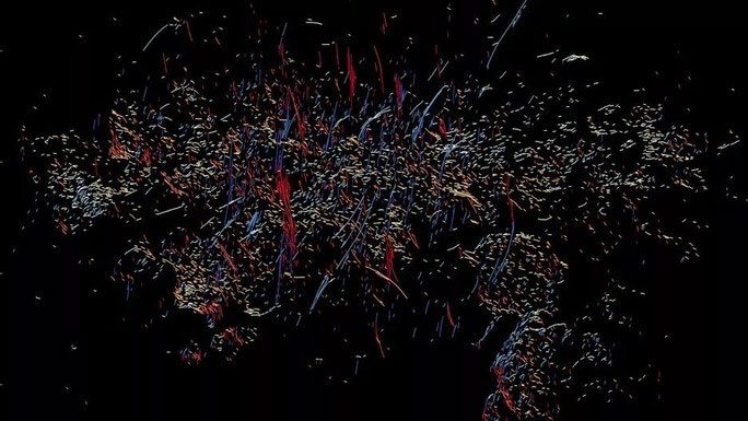 Mysterious, giant structures resembling serpents or tangled spider silk