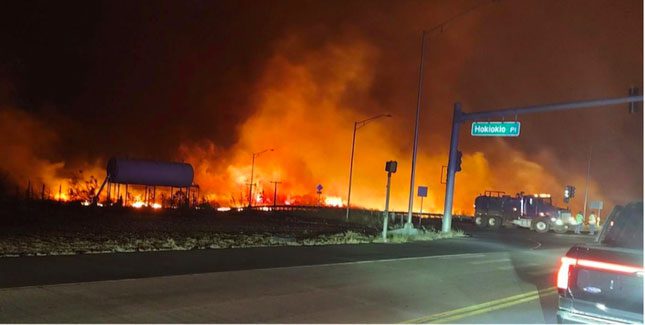 Hawaii Island is dealing with an unprecedented wildfires.