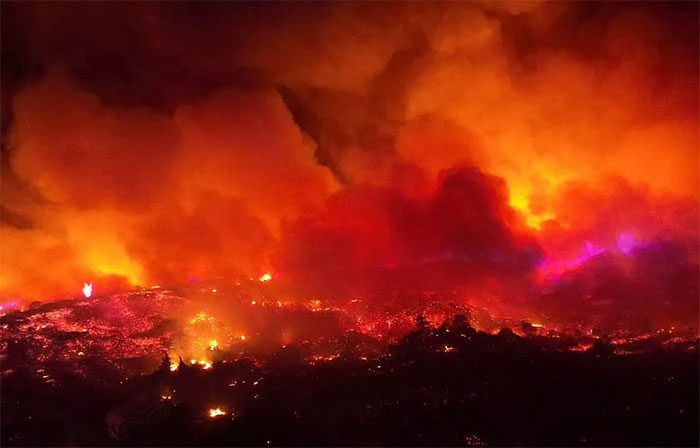 Wildfire in Greece