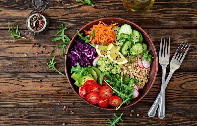 A vegan diet is not suitable for the elderly, pregnant women, or young children.