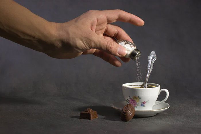 Adding a pinch of salt to coffee is a great tip to reduce bitterness