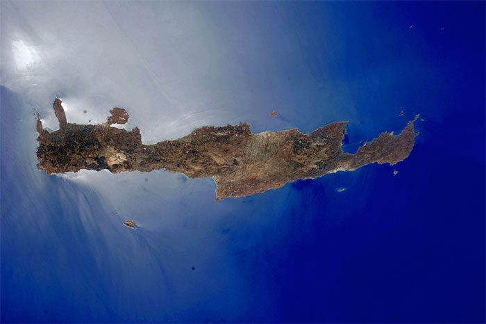 Crete is the largest and most populous island of Greece