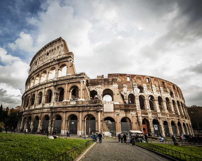 The Roman Colosseum has stood for nearly 2,000 years.