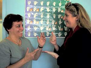 Teacher for the Deaf