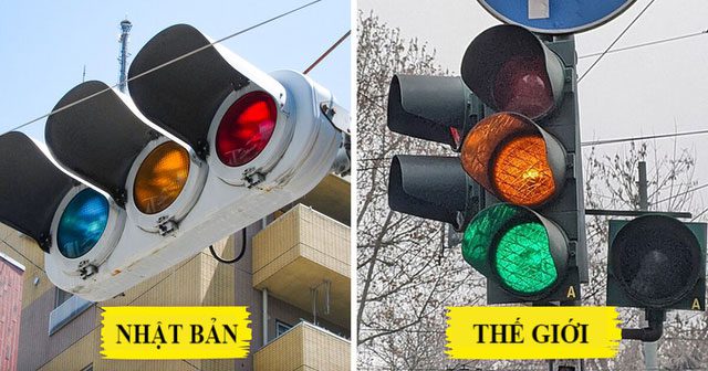 Traffic Lights in Japan Are Blue