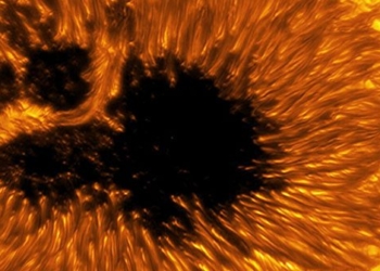 detailed images rarely seen of the black spot on the sun 127720