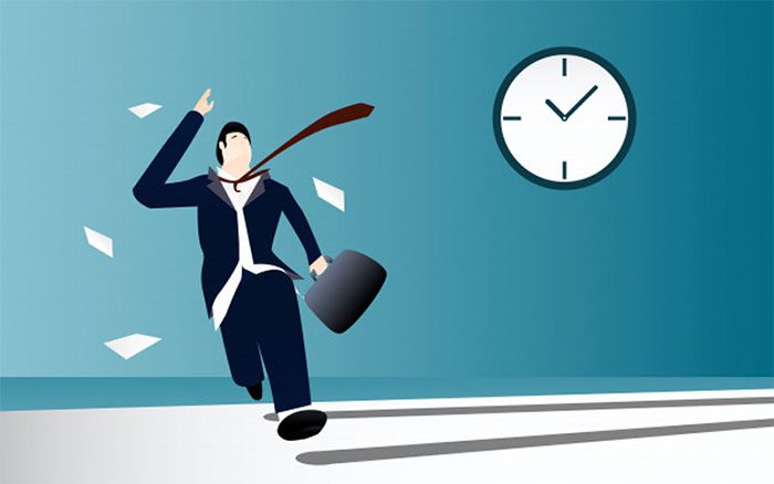 A mechanism in the brain may cause some people to be late.