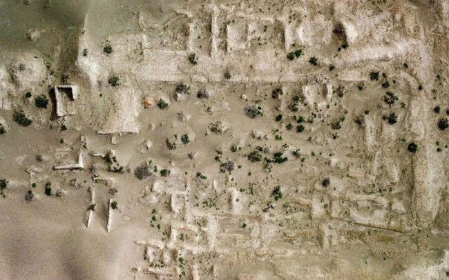 Climate change is causing archaeological sites to gradually disappear beneath sandstorms.