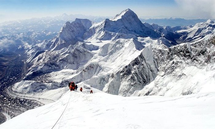 Everest is the highest mountain in the world.