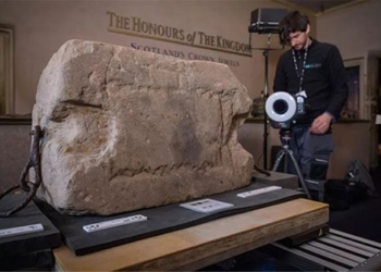 discovery of hidden and rare symbols in the 800 year old stone altar 127180