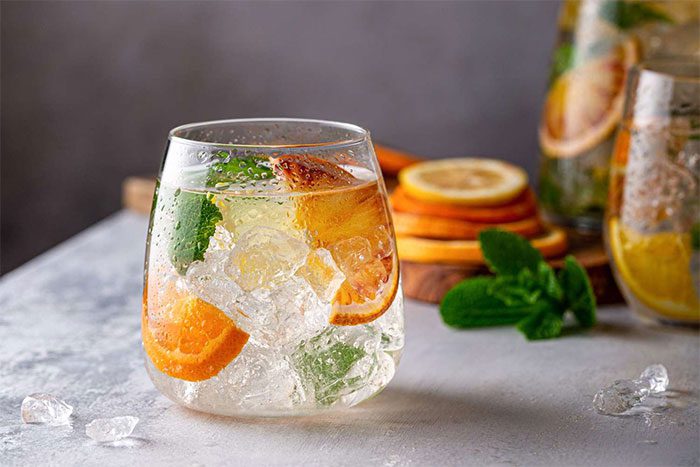 Avoid drinking cold beverages before or right after meals