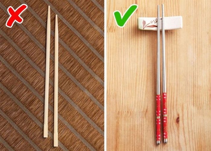 Replace chopsticks every 3 to 6 months