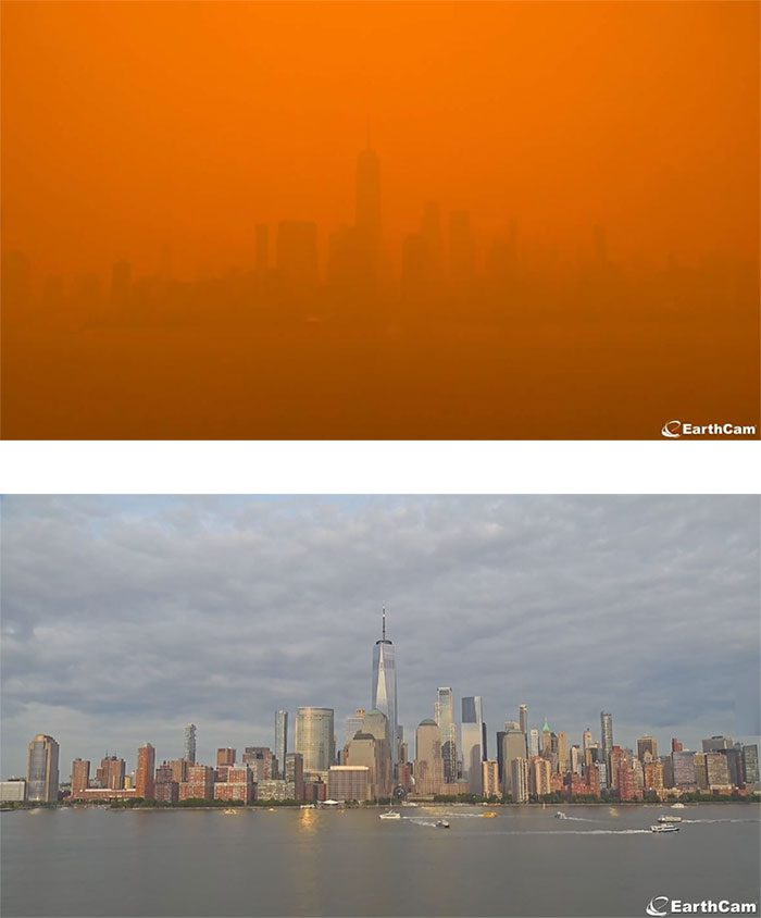 duong chan troi o new york