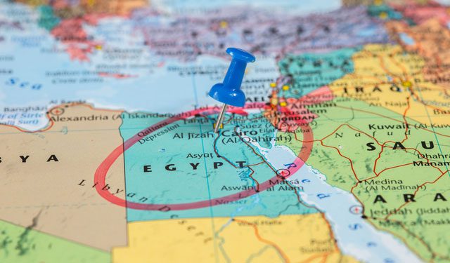 Egypt is considered the country most resembling a rectangle in the world