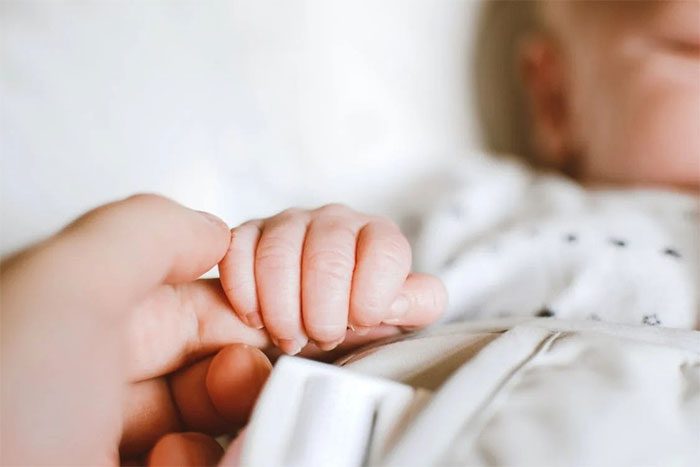 Baby born with DNA from biological parents.