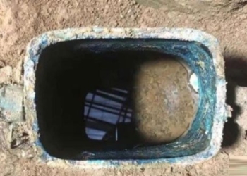 experts find 3 000 year old peat in coffin 128617