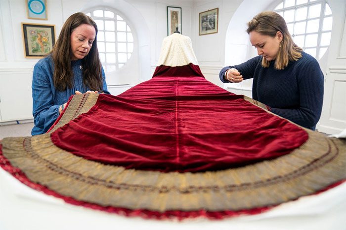 The robe of King Charles III