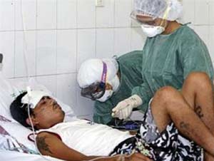 Joned Ginting, the only survivor in his family in Sumatra