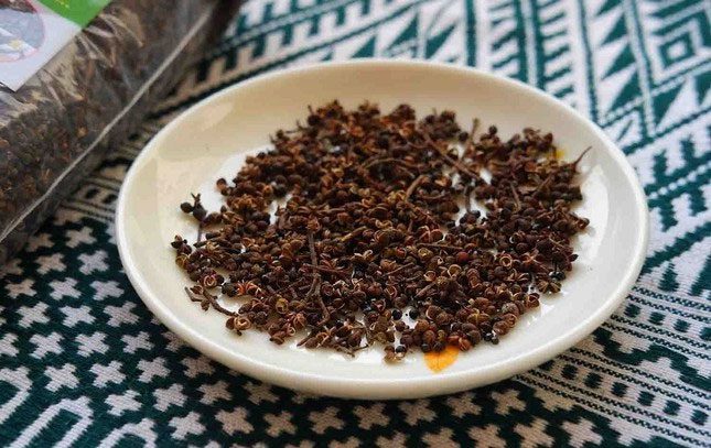 Mac Khen seeds are commonly used as seasoning in the northern mountainous provinces.
