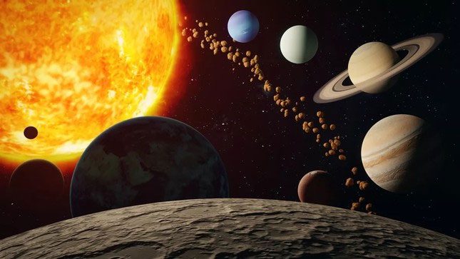 The interior of the Solar System is a chaotic mess.