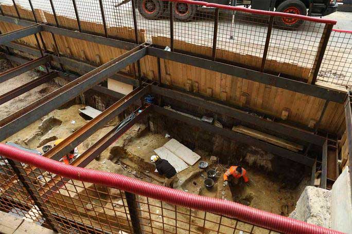 Excavation site
