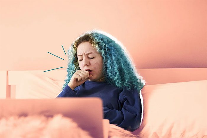 You can develop a fungal infection by inhaling mold spores.