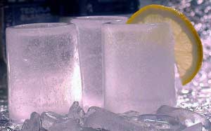 Ice can freeze at different temperatures. (Image: posuda-ice)
