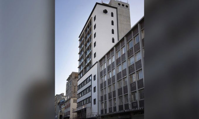Overview of the Hemp Hotel in Cape Town on April 25.