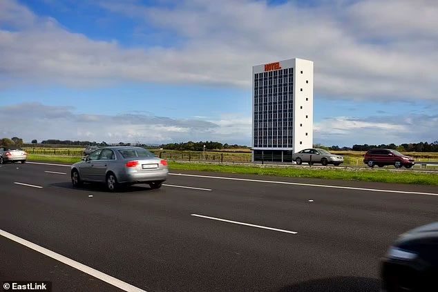 This hotel confuses many drivers passing by.