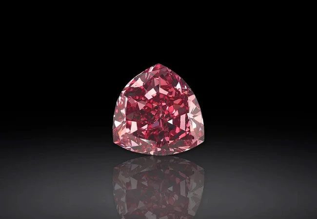 Moussaieff Red Diamond is the largest red diamond in the world.
