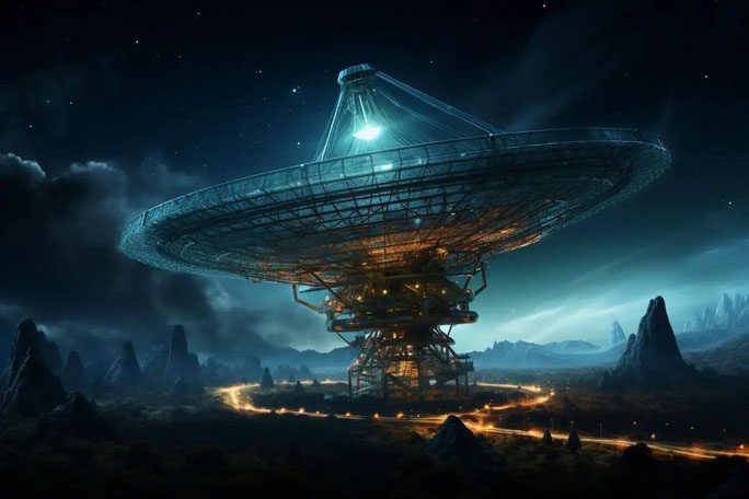 It is a new technique used as a power-boosting tool for super radio telescopes